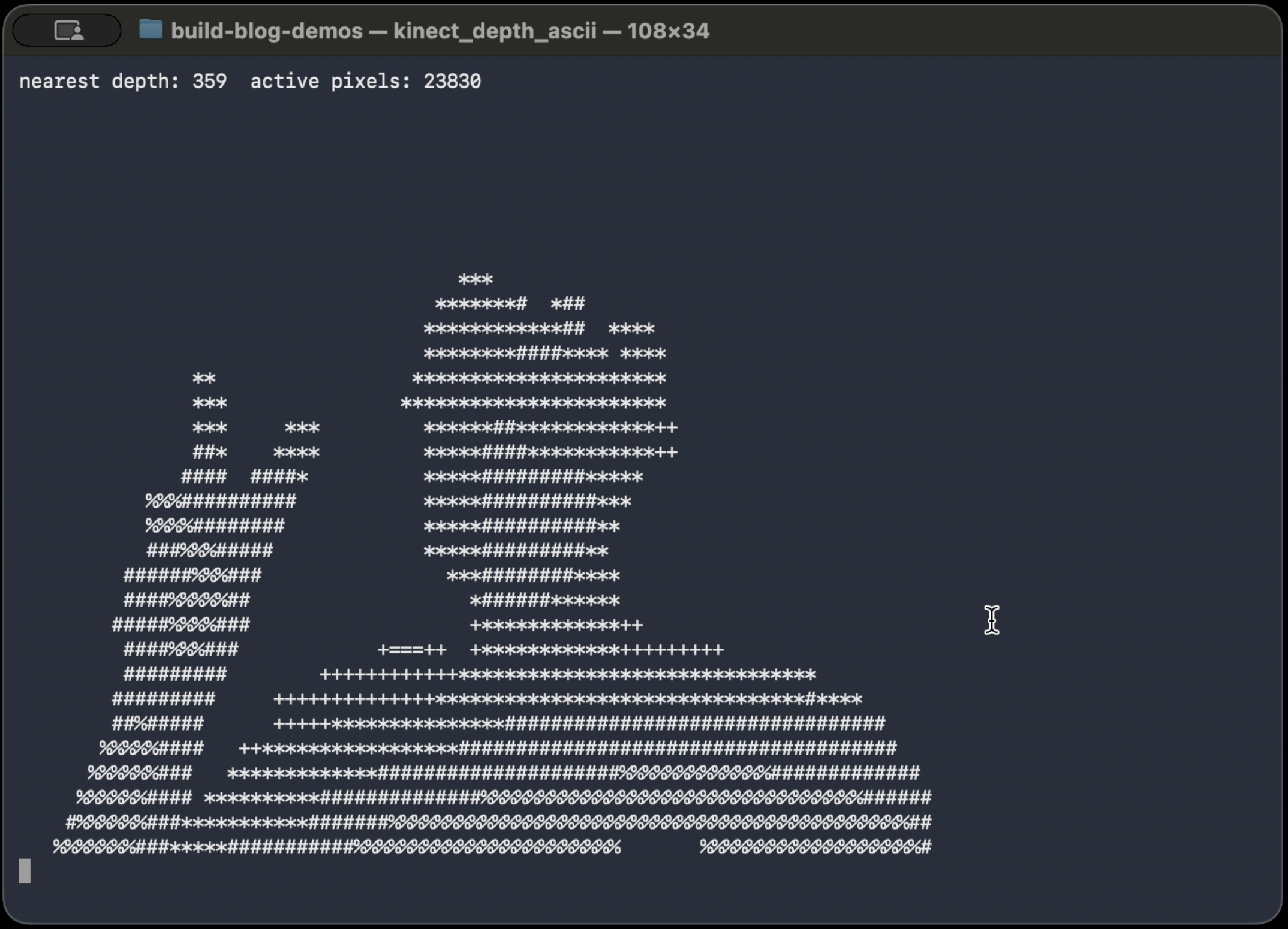 ASCII Demo Screenshot